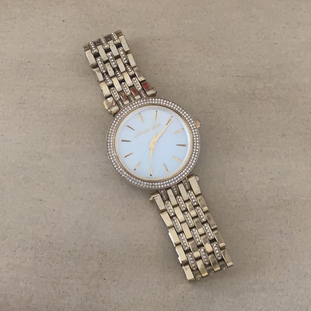 Gold Michael kors watch